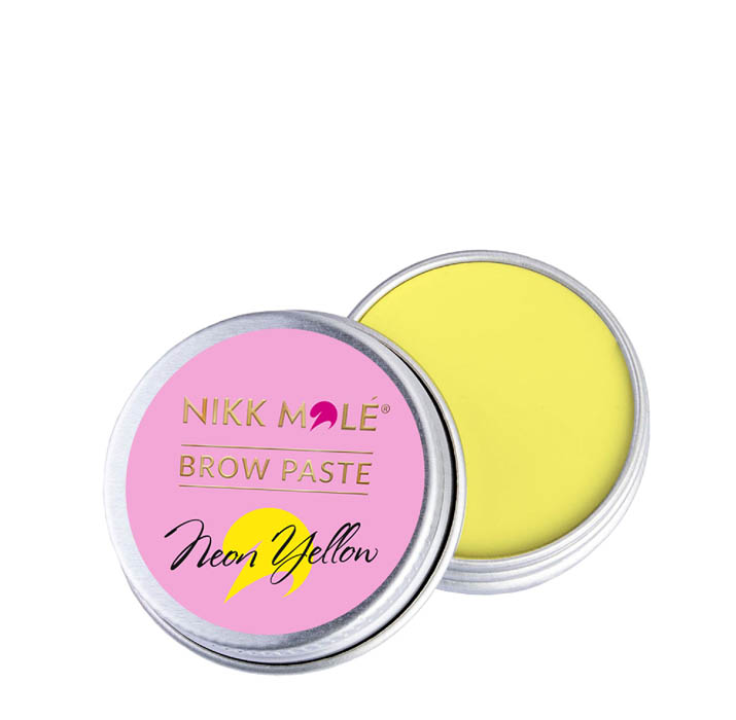 Паста для розмітки брів NIKK MOLE Neon Yellow Brow Paste 15 мл