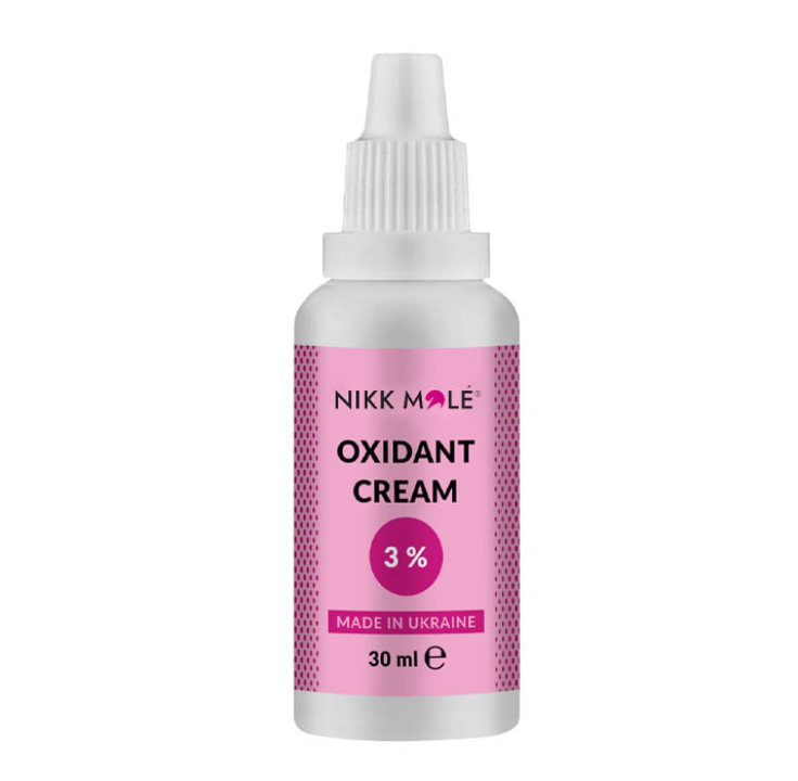 Кремообразный окислитель для краски 3% NIKK MOLE Oxidant Cream 30 мл