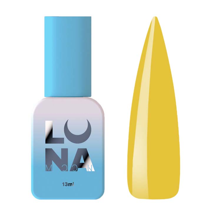 Гель лак для нігтів LUNA Color №141 (яскраво-жовтий) 13 мл