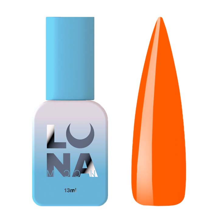 Гель лак для ногтей LUNA Color №143 (оранжевый) 13 мл