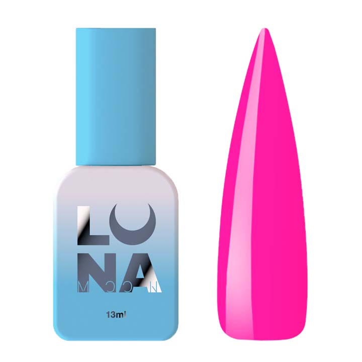 Гель лак для ногтей LUNA Color №152 (насыщенно-розовый, неон) 13 мл