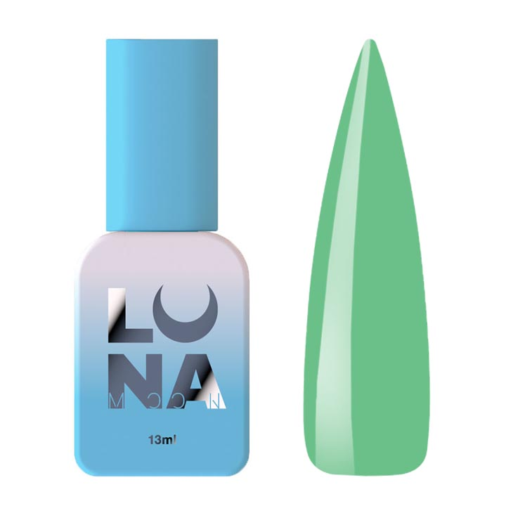 Гель лак для нігтів LUNA Color №110 (блідо-зелений) 13 мл