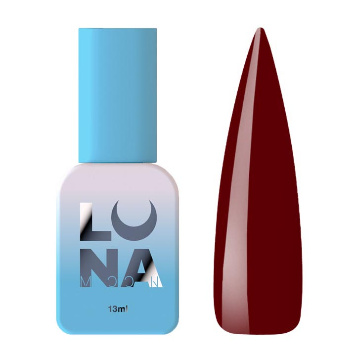Гель лак для ногтей LUNA Color №013 (темно-бордовый) 13 мл