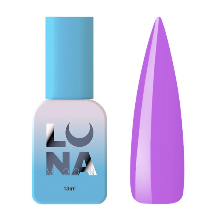 Гель лак для нігтів LUNA Color №057 (світло-фіолетовий) 13 мл