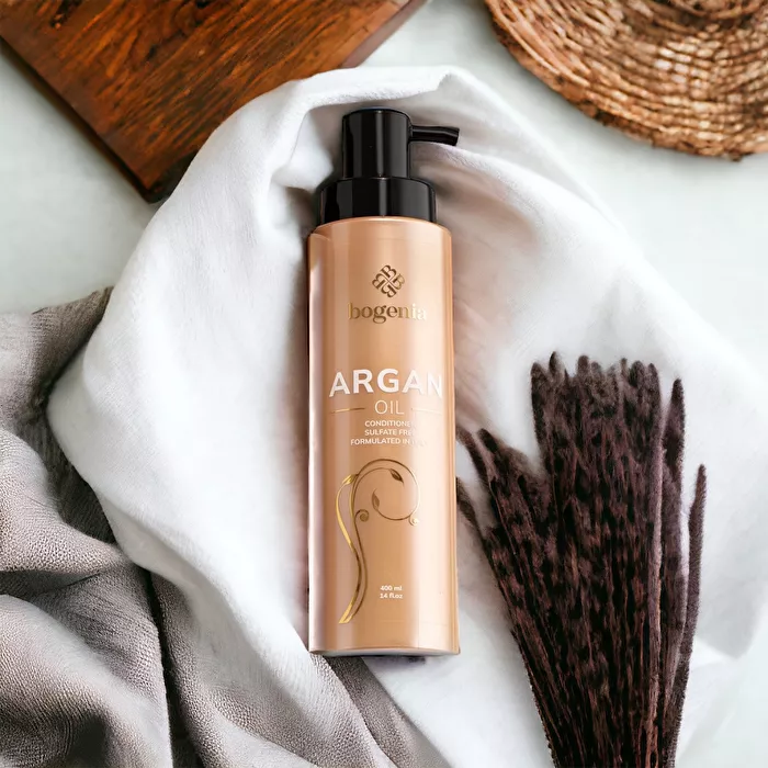 Кондиционер для волос Bogenia BG411 (002) с маслом арганы "Argan Oil" 400 мл