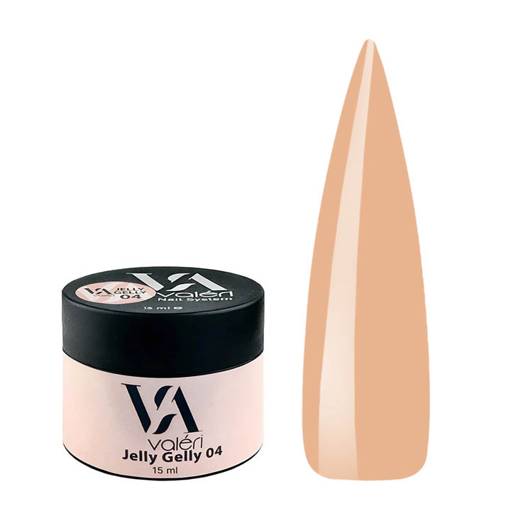 Гель желе Valeri Jelly Gelly №004 (персиковый) 15 мл