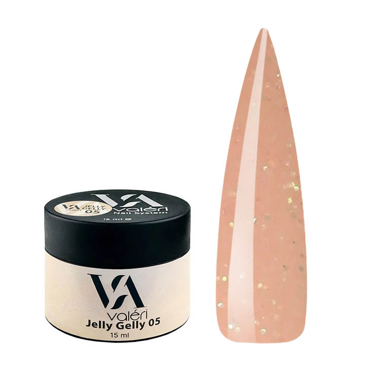 Гель желе Valeri Jelly Gelly №005 (коричнивий) 15 мл