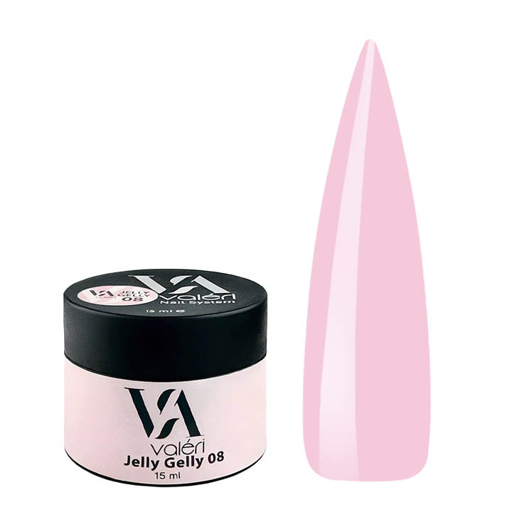 Гель желе Valeri Jelly Gelly №008 (нежно-розовый) 15 мл