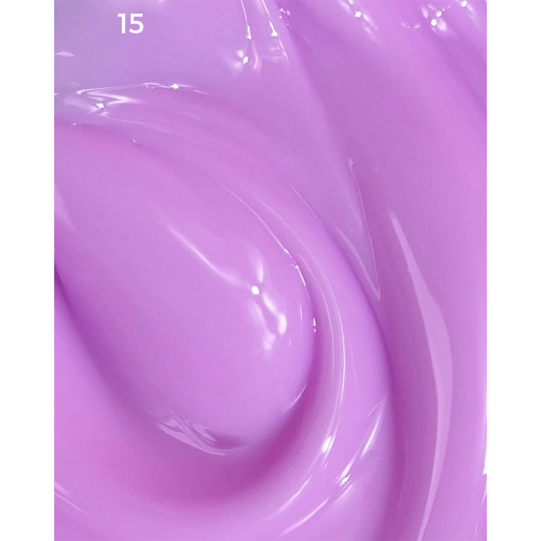 Гель для наращивания ногтей Edlen New Formula Builder Gel Lollipop №015 (розовый) 30 ml
