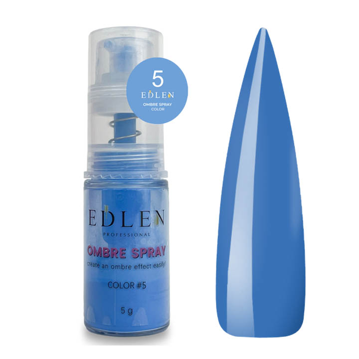 Спрей для ефекту омбре Edlen Ombre Spray Color №005 (блакитний) 5 мл