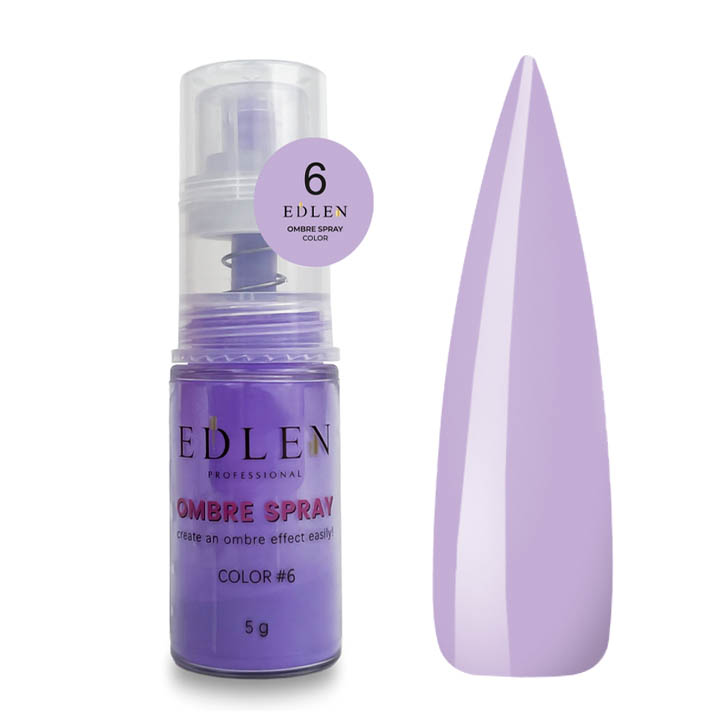 Спрей для ефекту омбре Edlen Ombre Spray Color №006 (ліловий) 5 мл
