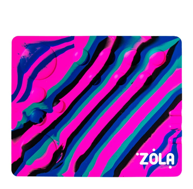 Коврик силиконовый ZOLA Mixing Pad Colorful