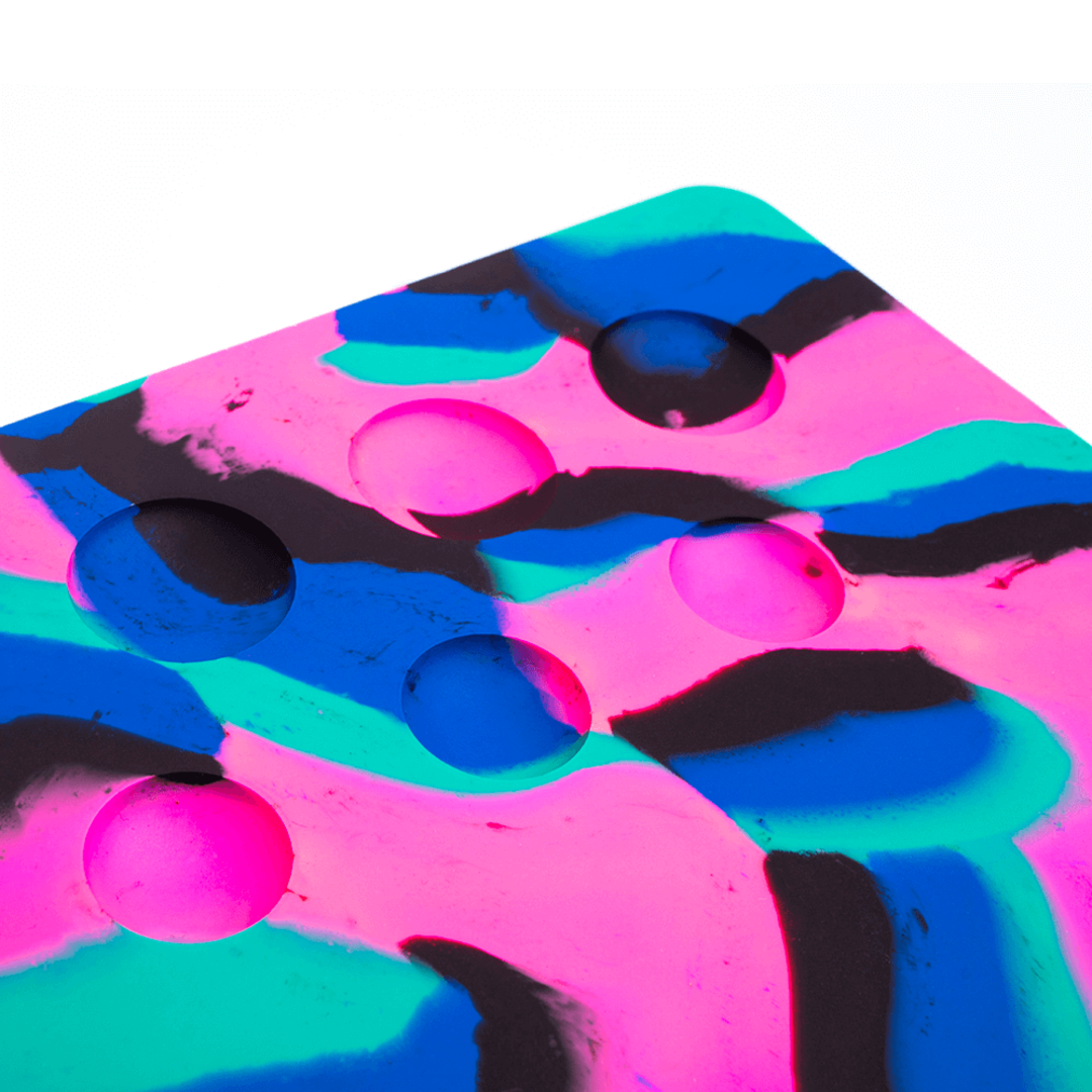 Коврик силиконовый ZOLA Mixing Pad Colorful