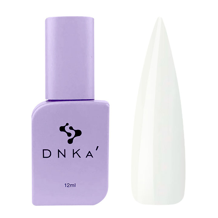 Гель-лак для нігтів DNKa №0001 (молочний, емаль), 12 мл
