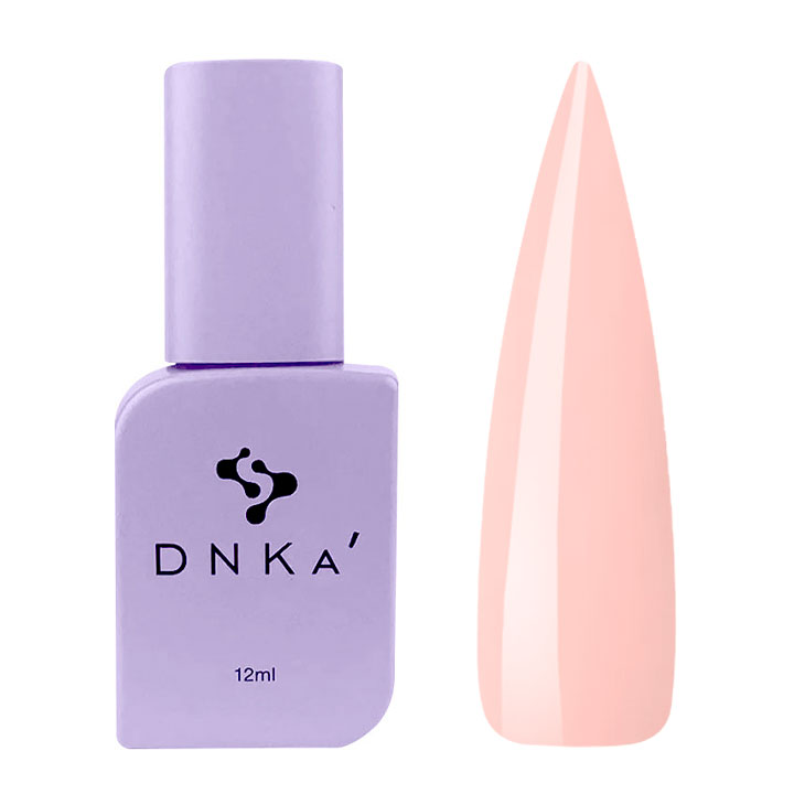 Гель-лак для нігтів DNKa №0004 (бежево-рожевий, емаль), 12 мл