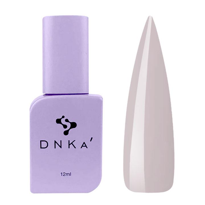 Гель-лак для ногтей DNKa №0016 (светло-серый, эмаль), 12 мл