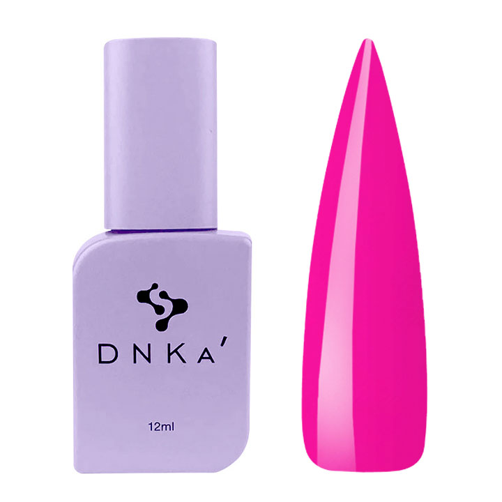 Гель-лак для ногтей DNKa №0038 (темно-розовый, эмаль), 12 мл