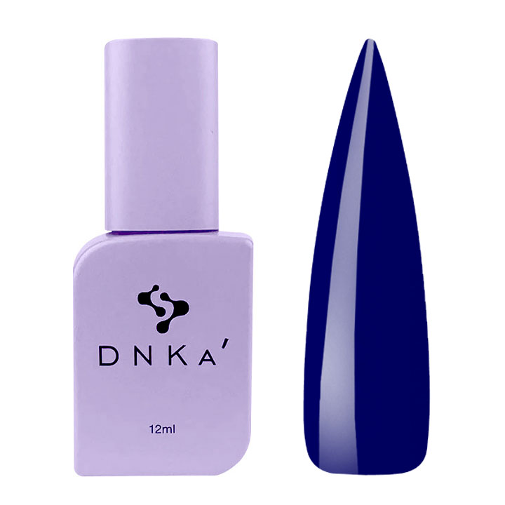 Гель-лак для ногтей DNKa №0055 (темно-синий, эмаль), 12 мл