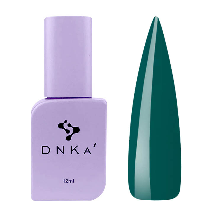 Гель-лак для нігтів DNKa №0059 (темно-зелений, емаль), 12 мл