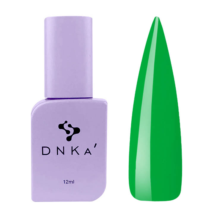 Гель-лак для ногтей DNKa №0061 (зеленый, эмаль), 12 мл