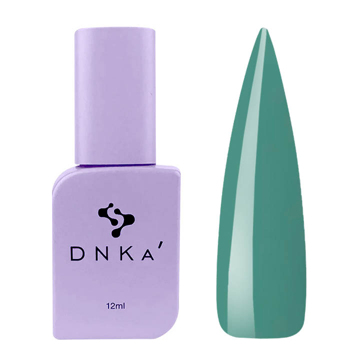 Гель-лак для ногтей DNKa №0064 (серо-зеленый, эмаль), 12 мл