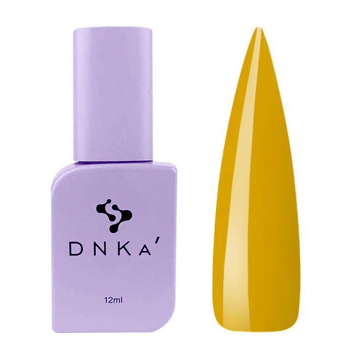 Гель-лак для ногтей DNKa №0066 (горчичный, эмаль), 12 мл