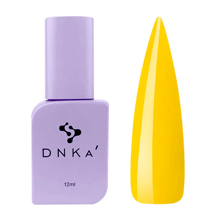Гель-лак для ногтей DNKa №0069 (желтый, эмаль), 12 мл