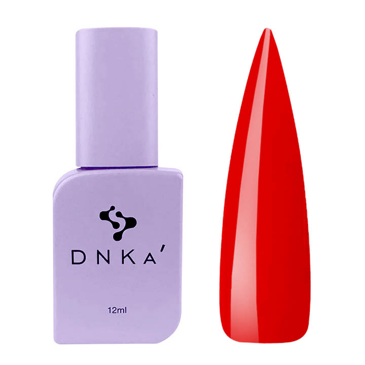 Гель-лак для ногтей DNKa №0079 (красный, эмаль), 12 мл