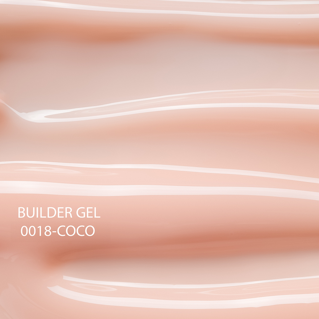 Гель для наращивания ногтей DNKa Builder Gel №0018 Coco (айвори) 30 мл