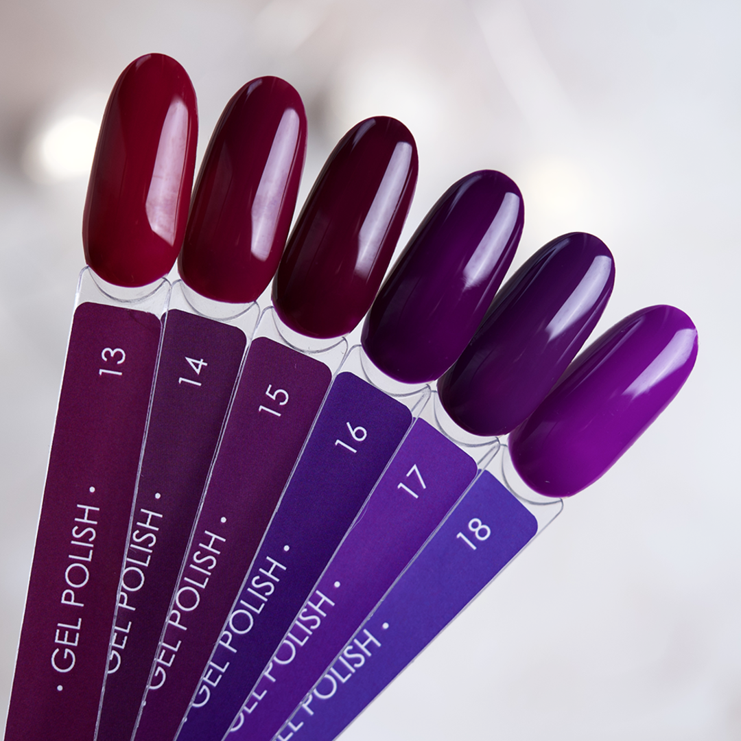 Гель лак Dark gel polish new collection №016 (фиолетовый) 10 мл