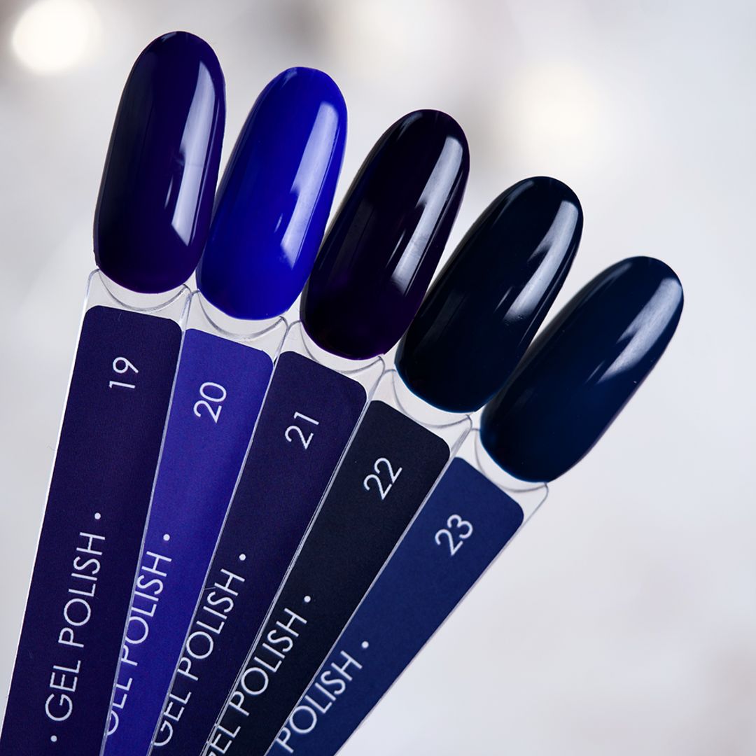 Гель лак Dark gel polish new collection №020 (синій) 10 мл