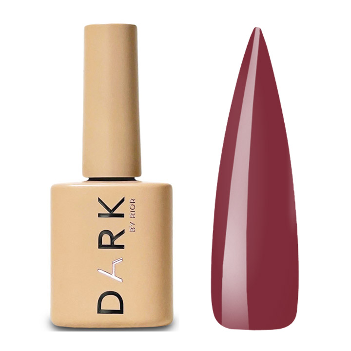 Гель лак Dark gel polish new collection №042 (грязно-розовый) 10 мл