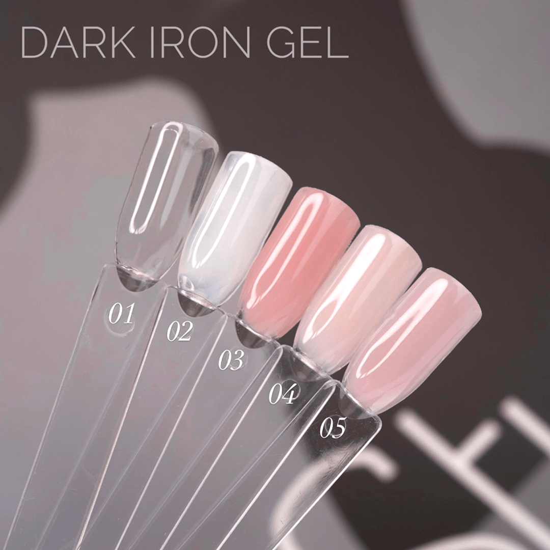 Гель желе Dark Iron gel №001 (прозрачный) 15 мл