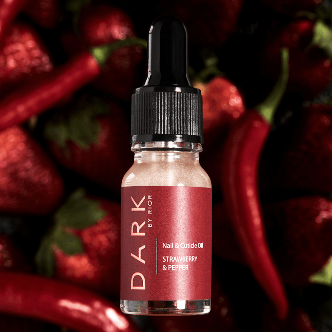 Суха олійка для кутикули Dark Strawberry / pepper 10 мл