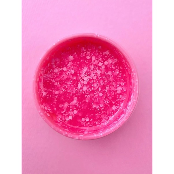 Гель з блискітками LUNA Bubble Gel №006 (рожевий) 5 мл