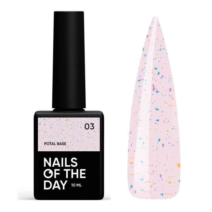 Камуфлирующая база для ногтей NAILSOFTHEDAY Base Potal №003 10 мл