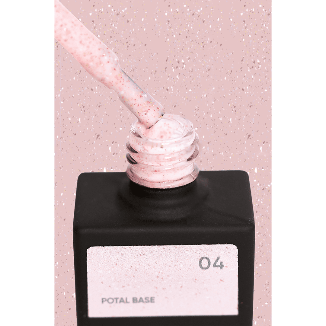 Камуфлююча база для нігтів NAILSOFTHEDAY Base Potal №004 10 мл