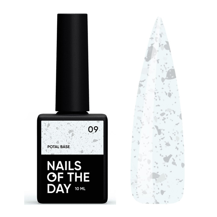 Камуфлирующая база для ногтей NAILSOFTHEDAY Base Potal №009 10 мл