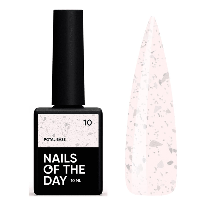 Камуфлирующая база для ногтей NAILSOFTHEDAY Base Potal №010 10 мл