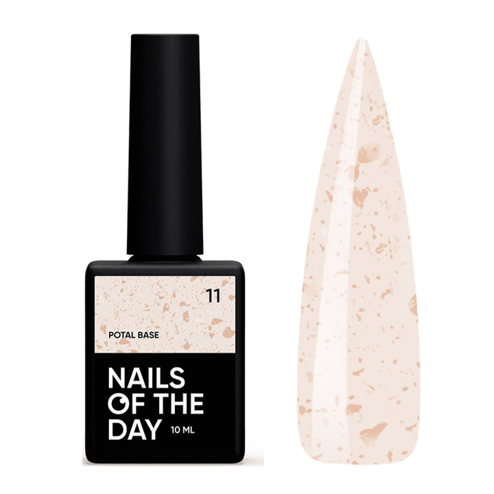 Камуфлирующая база для ногтей NAILSOFTHEDAY Base Potal №011 10 мл