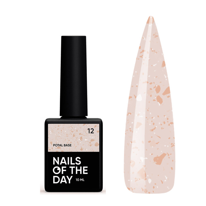 Камуфлирующая база для ногтей NAILSOFTHEDAY Base Potal №012 10 мл