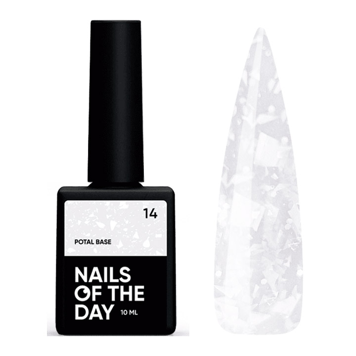 Камуфлирующая база для ногтей NAILSOFTHEDAY Base Potal №014 10 мл