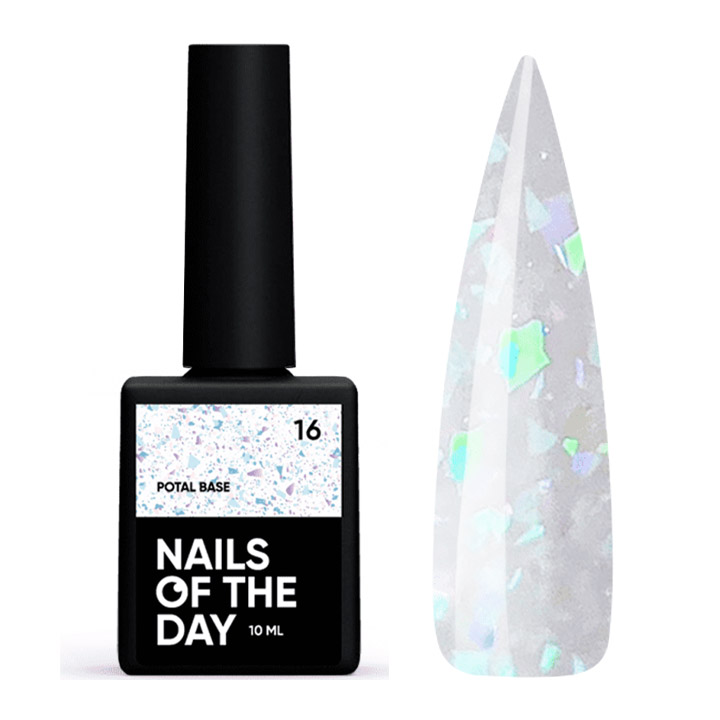 Камуфлююча база для нігтів NAILSOFTHEDAY Base Potal №016 10 мл