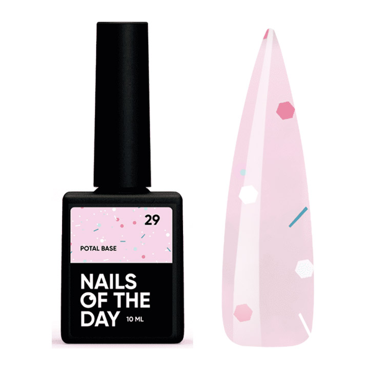 Камуфлююча база для нігтів NAILSOFTHEDAY Base Potal №029 10 мл