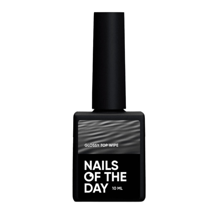 Топ з липким шаром NAILSOFTHEDAY Top Glossy wipe 10 мл