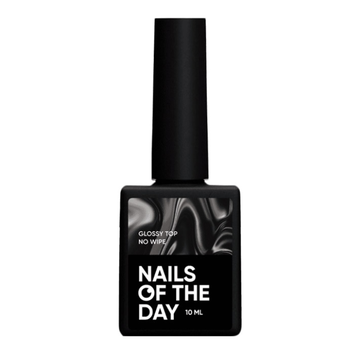 Топ без липкого шару та з уф-фільтрами NAILSOFTHEDAY Top Glossy No Wipe 10 мл