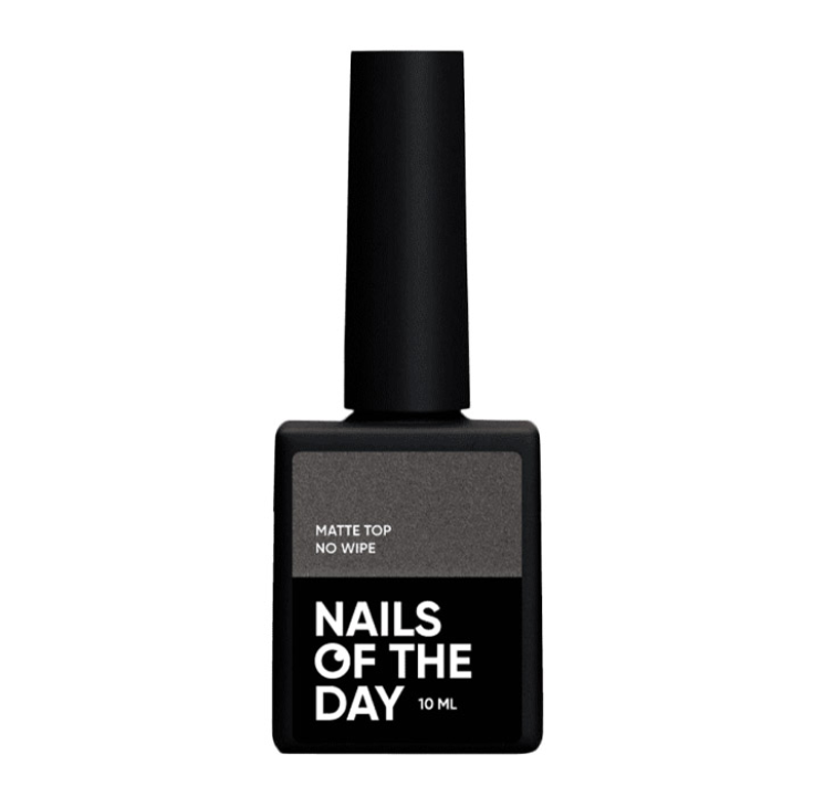 Топ матовий без липкого шару з уф–фільтрами NAILSOFTHEDAY Top Matte No Wipe 10 мл