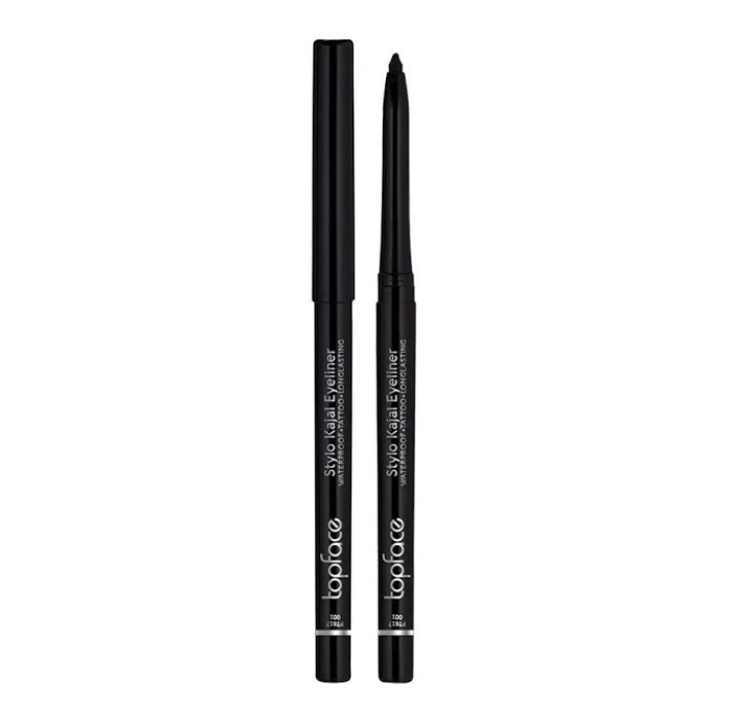 Олівець для очей TopFace PT617 "Stylo Kajal Eyeliner" 001 Black