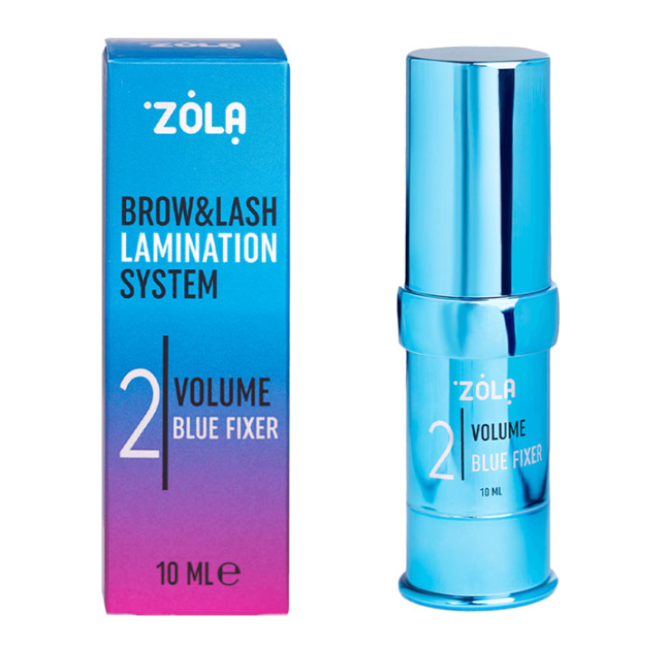 Склад для ламінування ZOLA 02 Volume Blue Fixer 10 мл