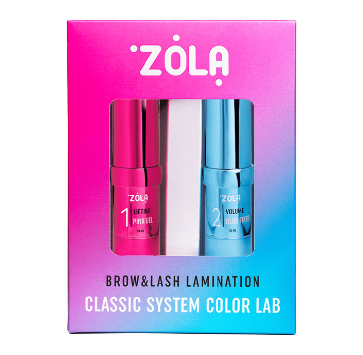 Набір для ламінування ZOLA Color Lab Brow&Lash Lamination Classic System